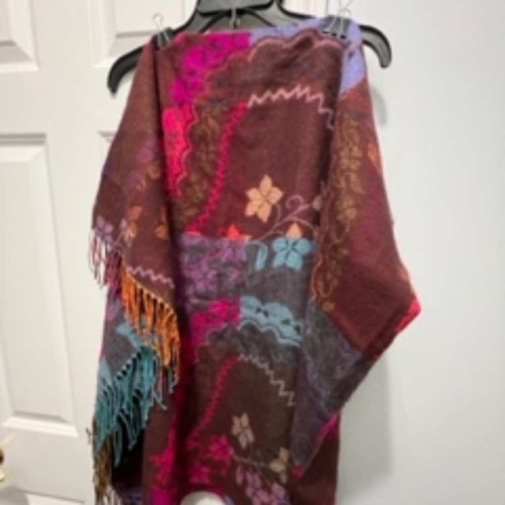 Dennis basso multicolored scarf